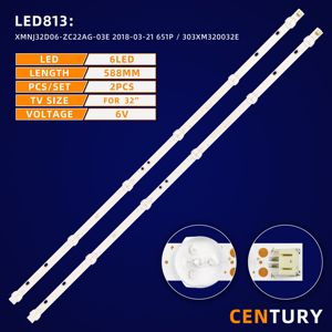 Đèn Nền TV LED 2Pc 6led 303XM320032E/XMNJ32D06-ZC22AG-03E Thanh TV LED Cho ELKOS 32''TV - Product Image 3