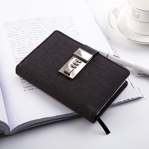 A7 Mini Pocket Notebook Tạp Chí Vải Bìa Cứng Kế Hoạch Tổ Chức Với Kết Hợp Khóa Nhật Ký Du Lịch - Product Image 4