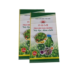Vietnam Hoaha PP Woven <b>Rice</b> Packaging <b>Bag</b> 10kg Capacity Recyclable Material Customizable Color Size 35x50cm - Product Image 2