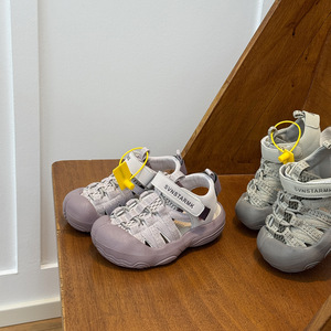 <span class=keywords><strong>Sandales</strong></span> de sport pour enfants 2025 – Style été – Garçon et Fille – Bout fermé – Maille respirante – Fermeture Velcro – Semelle extérieure en EVA – Chaussures à bout couvert - Product Image 3