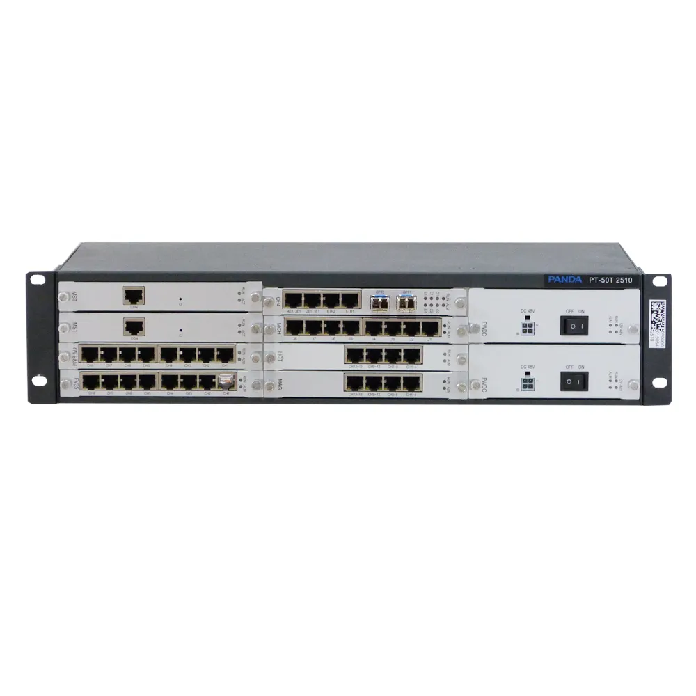 60 kênh tiếng nói 4 Ethernet giao diện trên sợi quang E1 hoặc IP thiết bị