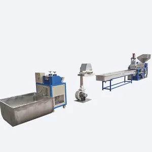 Kailong-Maquinaria de KL-80 PP, PE, HDPE, LDPE, LLDPE, línea de granulación de plástico, reciclaje