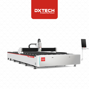 Machine de découpe laser à fibre CNC pour tôle d'acier haute précision 2000W/3000W, système de découpe de métal 4 axes refroidi par eau avec contrôle Cypcut - Product Image 4