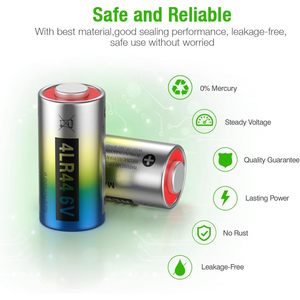 แบตเตอรี่อัลคาไลน์ EBL 6V 10 ก้อน รุ่น LR44 สำหรับปลอกคอสุนัข (รุ่น 476A/PX28A/A544/K28A/L1325) - Product Image 6