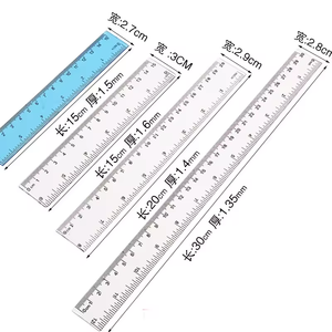 <span class=keywords><strong>Regla</strong></span> <span class=keywords><strong>Recta</strong></span> <span class=keywords><strong>de</strong></span> Plástico Transparente <span class=keywords><strong>de</strong></span> 30 cm para Coser con Pulgadas y Centímetros, Herramientas <span class=keywords><strong>de</strong></span> Enseñanza, <span class=keywords><strong>Regla</strong></span> <span class=keywords><strong>de</strong></span> Medición para Dibujo <span class=keywords><strong>de</strong></span> Estudiantes - Product Image 1