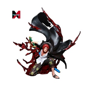Figuras <span class=keywords><strong>De</strong></span> 32cm <span class=keywords><strong>Anime</strong></span> los cuatro emperadores pelirrojos Shanks escena <span class=keywords><strong>De</strong></span> batalla modelo agazapado escultura figura <span class=keywords><strong>De</strong></span> actividad - Product Image 1