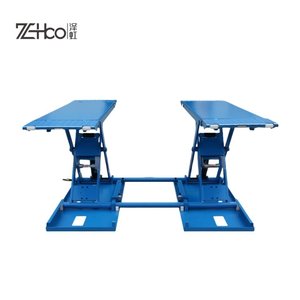 Taşınabilir 4000kg orta katlı hidrolik araba makaslı asansörler çift silindir 1.2m 110v/220v/380v araba asansörleri - Product Image 4