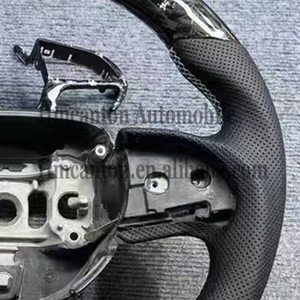 Nuevo Producto, Volante Deportivo de Fibra de Carbono Forjada y Cuero Perforado para Dodge Challenger - Product Image 3