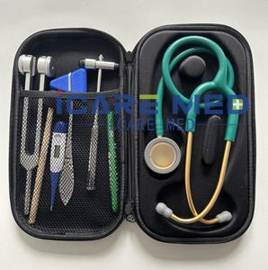 Kit Médico Portátil de Estetoscopio, Otoscopio y Diapasón Profesional para Oído y ORL con Bolsa de EVA para Estudiantes de Medicina - Product Image 4