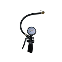 Wolange Pistolet de gonflage à air durable pour pneus auto Jauge de pression numérique pour pneus Compteur gonflable Plastique Acier