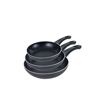 Poêle à frire antiadhésive multi-taille en aluminium antiadhésif oeuf omelette Steak cuisine poignée résistante à la chaleur pour la cuisine à domicile
