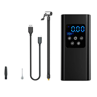 Gonfleur à cylindre unique de pompe électrique sans fil Portable pour voitures compresseur de voiture numérique multifonction pneu essentiel 150psi
