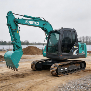รถขุดตีนตะขาบ Kobelco SK75 มือสอง อะไหล่แท้ ไม่มีอุบัติเหตุ ไม่ได้รีเฟอร์บิช ชั่วโมงการใช้งานต่ำ คุ้มค่าคุ้มราคา - Product Image 2