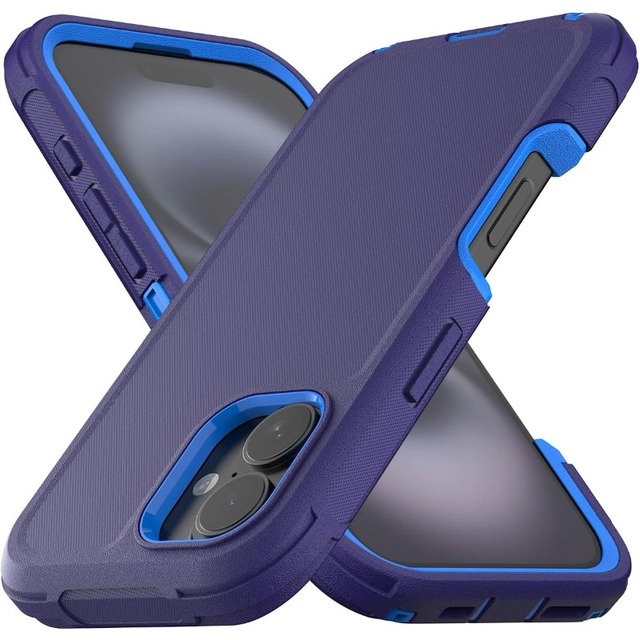 Grade Armor Full Body Protection Hard Cases For IPhone 17 Air 16E 16 15 14 13 12 Pro Max Rugged Shockproof Dustproof Phone Cover