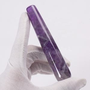 OEM natural Yoni Eggs Dark Amethyst cuidado íntimo femenino Yoni Egg And Wand Set Dark Amethyst Yoni Egg Set - Product Image 6