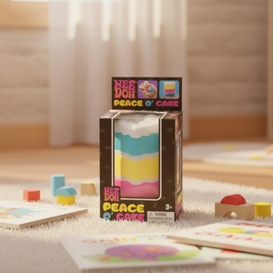 Cake Squishy Fidget Toy Colorful Layered Cake <b>Stress</b> <b>Ball</b> Blind Box Kids Adults Anxiety Relief Sensory Toy - Product Image 1