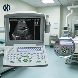Appareil d'échographie numérique portable noir et blanc avec traitement d'image avancé <span class=keywords><strong>pour</strong></span> un diagnostic clinique vétérinaire clair - Product Image 5