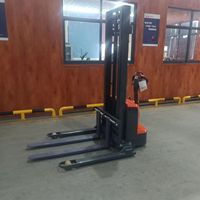 Everlift Straddle Legs Stacker Capacité 1500 KG Powered Stacker pour Single/Double Deck Palette Lift Hauteur 3m/3.5m/4m
