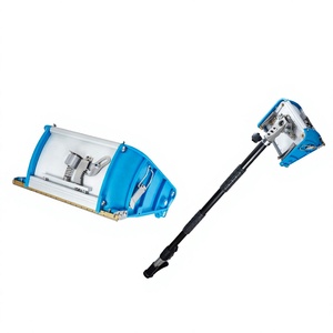 Boîte de finition réglable pour cloisons sèches avec poignée extensible de 35 à 59 pouces – Outil de raclage de peinture pour la décoration intérieure - Product Image 4