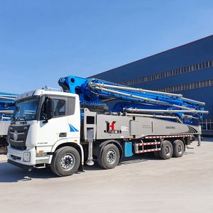 China Real Factory Supply JIUHE Brand New Product Concrete <b>Truck</b> Pump Boom From 30m to 70m Pump <b>Truck</b> for Sale - Product Image 2