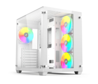 Soeyi Wholesales Gabinete Para Geming Gabinete Pc Gamer Chasis Para Pc case Double Side Glass Panel Gaming Casing
