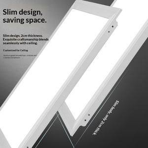 <span class=keywords><strong>Plafonnier</strong></span> <span class=keywords><strong>LED</strong></span> intégré 600x600, panneau <span class=keywords><strong>plat</strong></span> en aluminium encastré, éclairage de cuisine, CRI élevé 80-90, 5600 lumens - Product Image 3