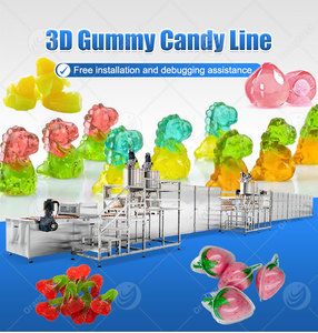 Ligne de production entièrement automatique de bonbons gélifiés, <span class=keywords><strong>machine</strong></span> à fabriquer des bonbons gélifiés à la pectine et à la gélatine - Product Image 2