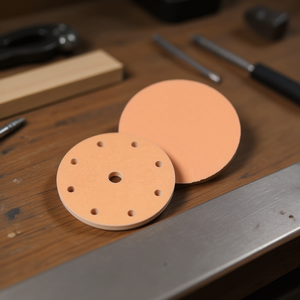 Disque de ponçage Velcro Ttake, grain 800, corindon, disque abrasif pour le polissage du bois et du métal - Product Image 3