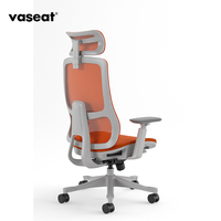 Repose-pieds d'ordinateur réglable en tissu de qualité, chaise de bureau confortable et ergonomique