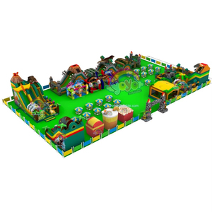 Ciudad de Diversión Inflable de PVC de 0.55mm Personalizable, de Grado Comercial, para Interiores y Exteriores, con Kit de Reparación Incluido - Product Image 3