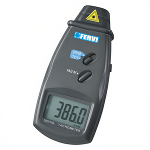 Tachymètre optique numérique Fervi 386.0 Outils de mesure du régime en tr/min - Product Image 2