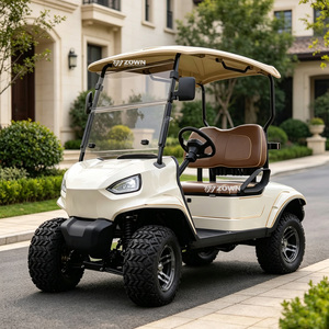 Voiturette de golf électrique 4 places personnalisable en gros, faible bruit, idéale pour les campus et les parcs de loisirs - Product Image 1