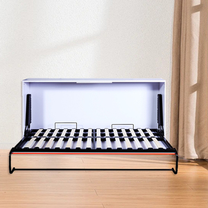 <span class=keywords><strong>Mecanismo</strong></span> de <span class=keywords><strong>cama</strong></span> de pared plegable Murphy doble tamaño Queen completo <span class=keywords><strong>Horizontal</strong></span> transformable con Manual estructural - Product Image 1