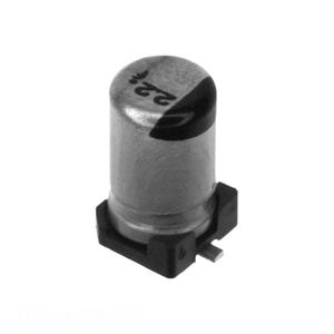 ตัวแทนจำหน่ายอย่างเป็นทางการ ตัวเก็บประจุแบบอลูมิเนียม 2.2UF 20% 35V SMD 2.2 uF แบบติดตั้งบนพื้นผิว ECE-V1VS2R2SR - Product Image 1