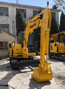 Komatsu เครื่องขุดไฮดรอลิกแบบใช้แล้ว PC56 6ตันประสิทธิภาพสูง - Product Image 4