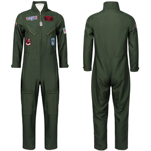 Costume de scène pour performance de <span class=keywords><strong>groupe</strong></span> sportif, uniforme de pilote pour fête de bar, Halloween 2023 - Product Image 1