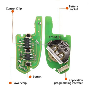 กุญแจรีโมทลวดอเนกประสงค์3ปุ่ม xhorse XKKF03EN สไตล์มีดพกสำหรับ VVDI2เครื่องมือกุญแจ VDI - Product Image 5