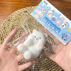 Juguete Antiestrés Squishy en Oferta, Conejo de Pascua Kawaii para Niños, Juguete de Peluche con Carcasa Esponjosa, Lindo Juguete de TPR para Apretar, Perro Mochi Unisex - Product Image 2