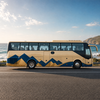 TENGLONG Autobus diesel de 12 mètres pour le transport public en gros et le service de transport interurbain de passagers
