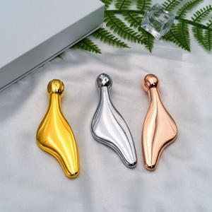 Con Lăn Mặt <span class=keywords><strong>Mini</strong></span> Kim Loại Màu Vàng Hồng Hợp Kim Kẽm Nâng Da Mặt Bán Chạy Bộ Gua Sha - Product Image 2