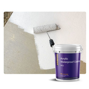 Pintura Acrílica para Techos a Base de Poliuretano, Pintura Acrílica de Alto Polímero para Techos de Cemento, Revestimiento Impermeable - Product Image 1
