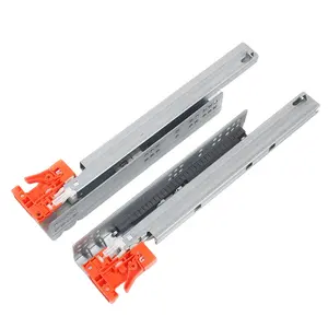 High-End European Modern Solid Wood Kitchen Furniture hardware hydraulic foshan shunde adjust dtc drawer slides cabinet hardware