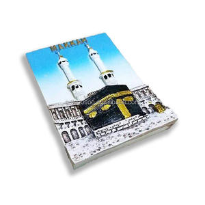 Makkka — magnets de réfrigérateur en résine, modèle personnalisé, Souvenir arabie saoudite, réfrigérateur, aimant, Souvenir - Product Image 1