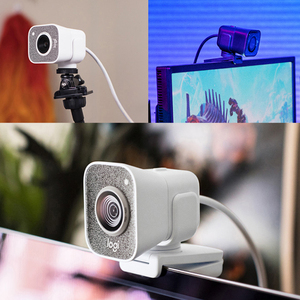Para Logitech <span class=keywords><strong>StreamCam</strong></span> Full HD 1080P 60fps Webcam con enfoque automático USB C tipo C Puerto micrófono para transmisión en vivo Gaming Streami - Product Image 6