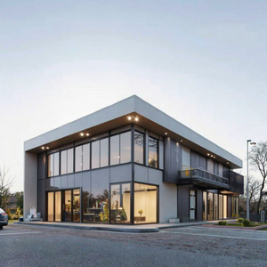 Low-Cost Modern Luxe Design Met Meerdere Verdiepingen Geprefabriceerde Stalen Constructie Huis Op Maat Gemaakt Snel Te Installeren Villa 'S Herenhuis Gebouw - Product Image 1