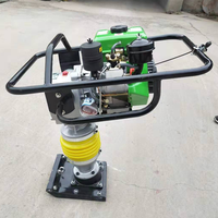 Compacteur de cric de saut d'impact pour travail efficace pilon vibrant avec composant moteur central