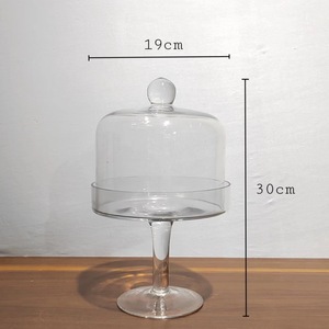 Aristo Handmade Glass <strong>Cake</strong> Bell Jar High Quality Food Grade <strong>Cake</strong> Display Stand Dome <strong>Cover</strong> for Kitchen Birthday Wedding Decor - Product Image 5