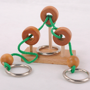 Puzzle en <span class=keywords><strong>bois</strong></span> Montessori, <span class=keywords><strong>casse</strong></span>-tête en <span class=keywords><strong>bois</strong></span>, <span class=keywords><strong>casse</strong></span>-tête en <span class=keywords><strong>corde</strong></span>, mini puzzle en <span class=keywords><strong>corde</strong></span> pour enfants - Product Image 3