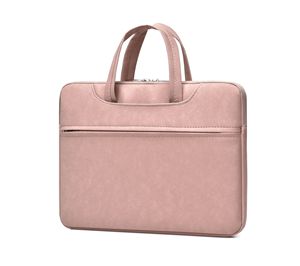 Sac à main pour ordinateur portable en cuir PU fin, imperméable, pour affaires, 15,6 pouces, grand sac fourre-tout, sac messager, sac à bandoulière pour homme, logo laser - Product Image 3