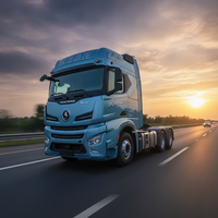Truk Traktor Shacman X6000 6x4 480HP Euro 6 untuk Transportasi Kontainer dan Pekerjaan Logistik Berat